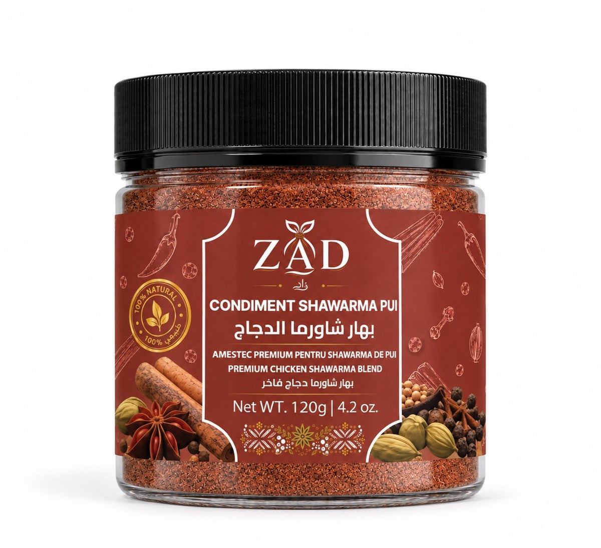 Mix de Condimente pentru Shawarma de Pui | 120g ZAD