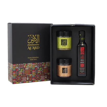 Cutii Cadou Tip 3 cu Produse Palestiniene – 100% Naturale & Autentice