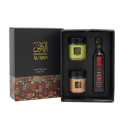 Cutii Cadou Tip 3 cu Produse Palestiniene – 100% Naturale & Autentice