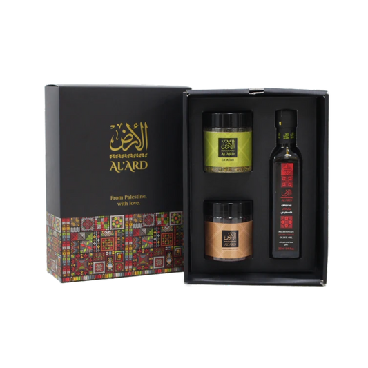 Cutii Cadou Tip 2  cu Produse Palestiniene – 100% Naturale & Autentice