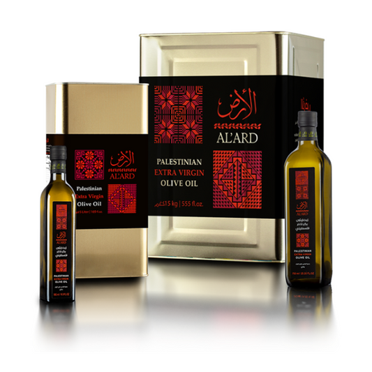 Ulei de Măsline Extra Virgin – 100% Palestinian, Presat la Rece & Organic Disponibil în: 250ml | 500ml | 1L | 3L