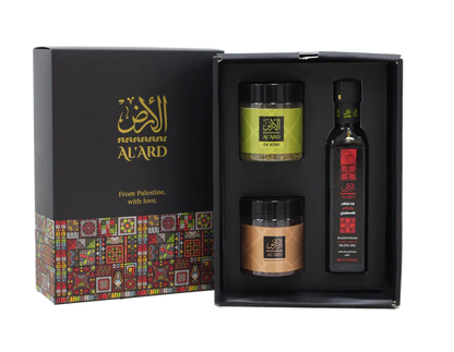 Cutii Cadou Tip 2  cu Produse Palestiniene – 100% Naturale & Autentice